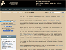 Tablet Screenshot of mainenotarynet.org
